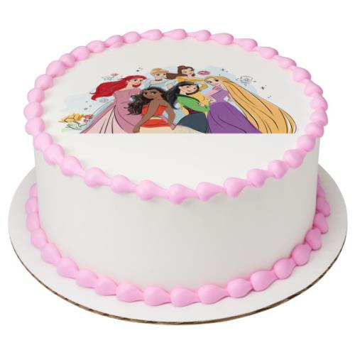 Disney Princess Together Round Cake 26956