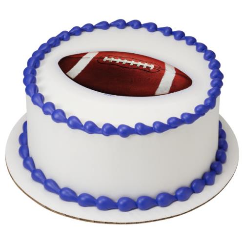 Football Round Cake 27834